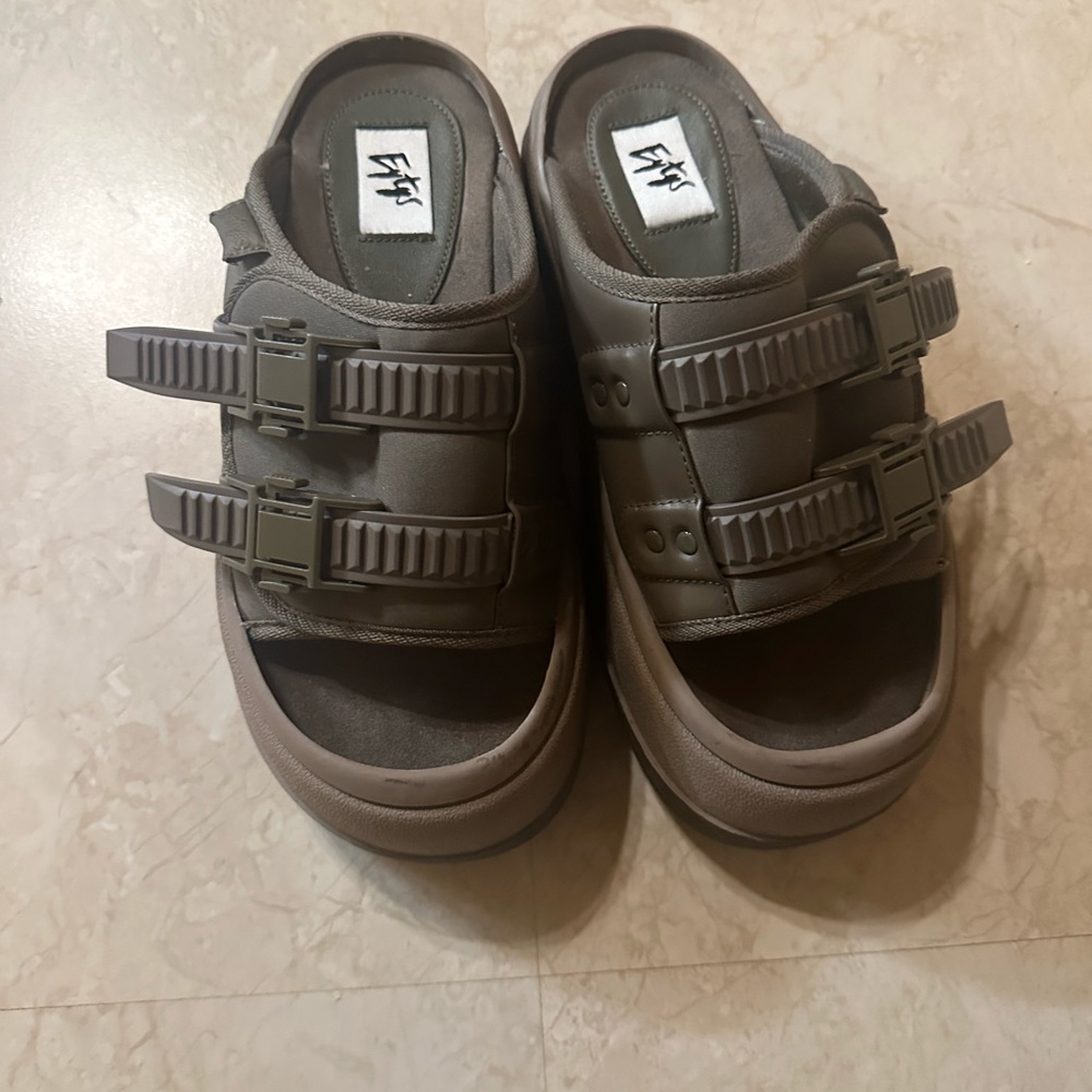 Eytys Taupe Capri Sandals (sleepers)